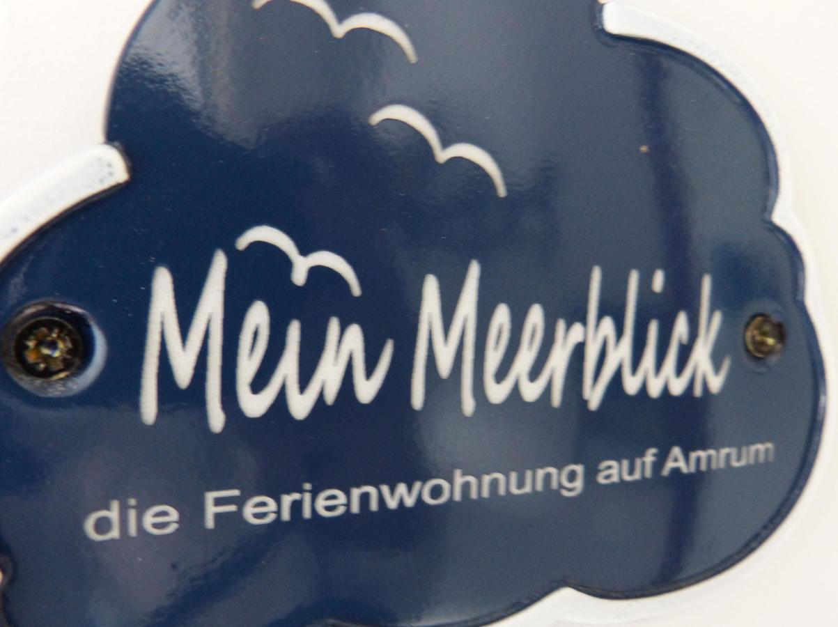 Ferienwohnung *Mein Meerblick* Wittdün Esterno foto